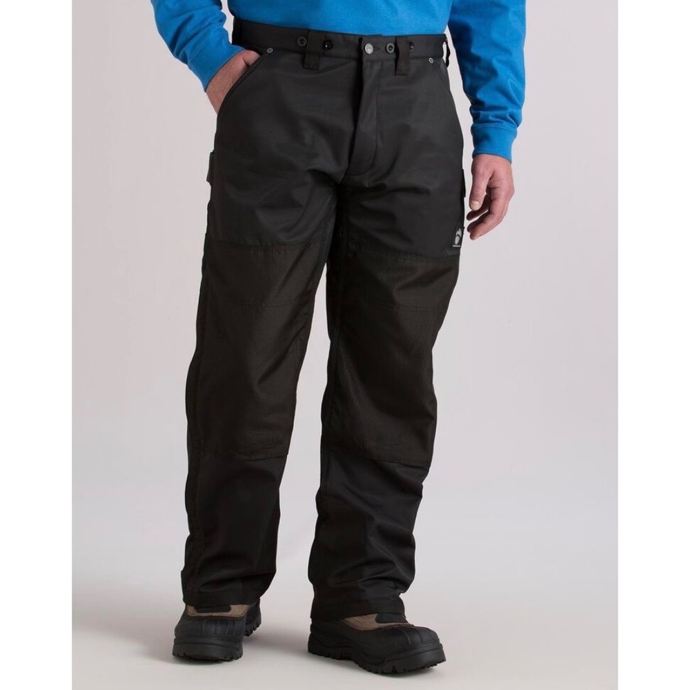 Alaskan Hardgear‎ Duluth Trading Co Mens Black Fleece lined snowcat pants 48x32